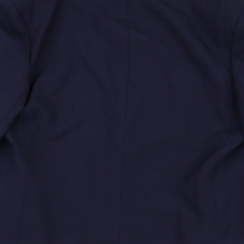 LAMPERT Womens Blue   Jacket Suit Jacket Size 16