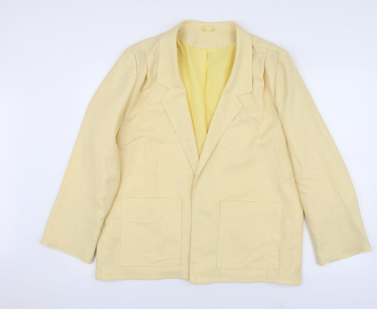 Preworn Womens Yellow   Jacket  Size 16