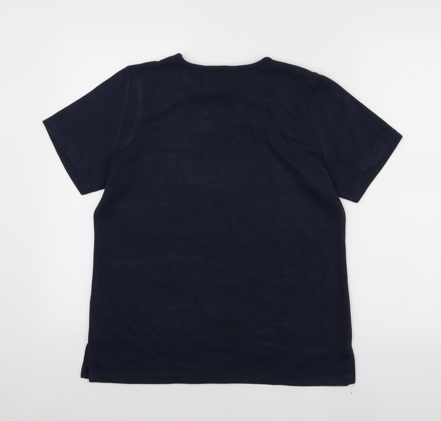 SM CASUAL Womens Blue   Pullover Jumper Size S