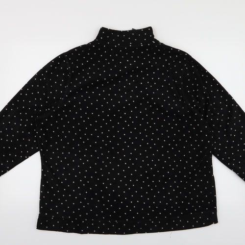 jdwilliams Womens Black Polka Dot  Jacket  Size 20