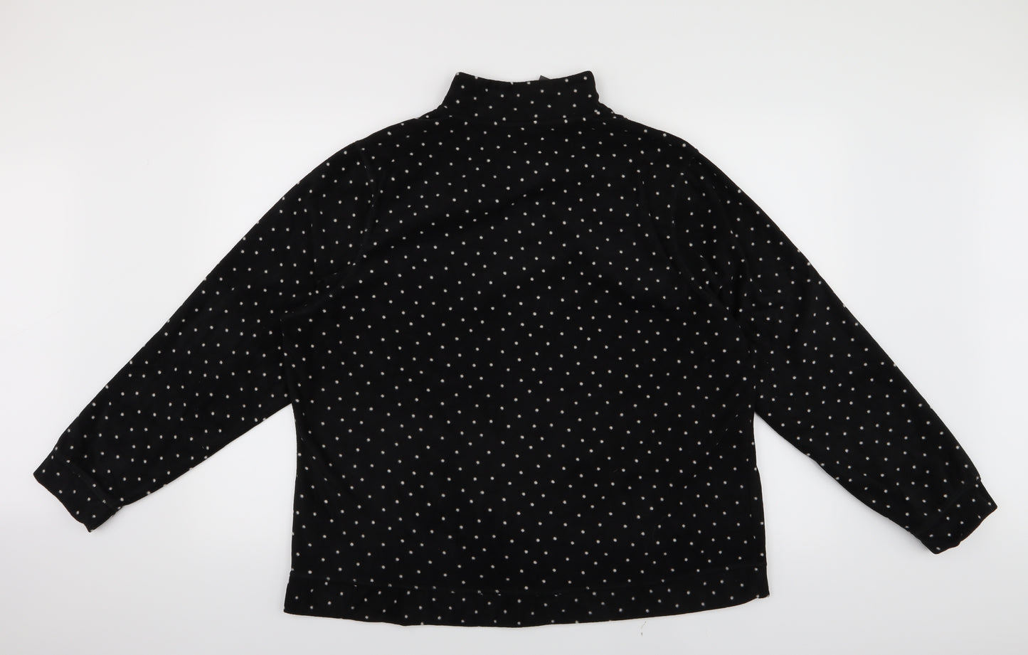 jdwilliams Womens Black Polka Dot  Jacket  Size 20