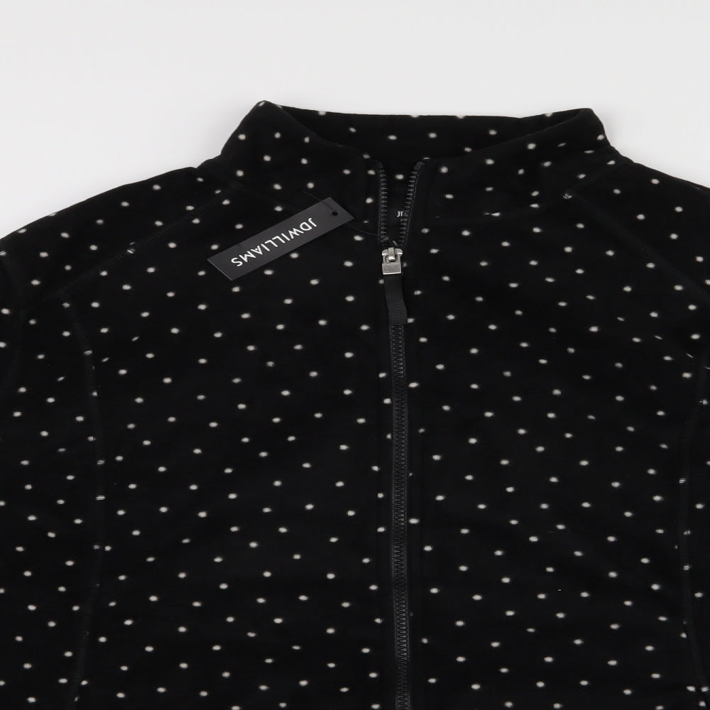 jdwilliams Womens Black Polka Dot  Jacket  Size 20