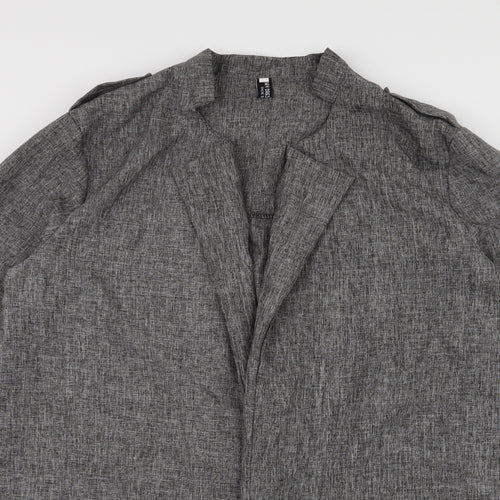 My Dress Room Womens Grey   Cardigan Jumper Size S
