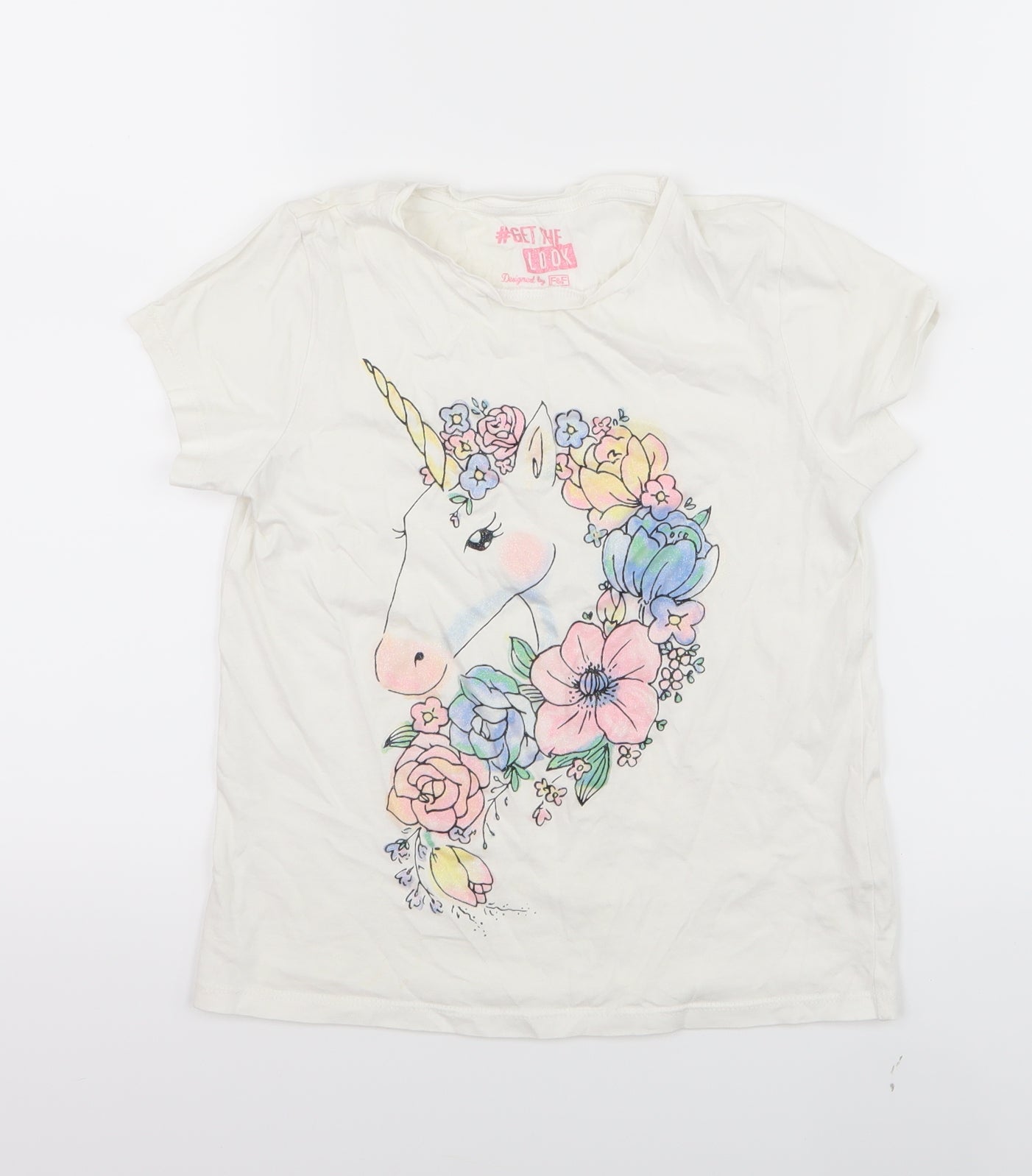 F&F Girls Yellow   Basic Casual Size 9-10 Years