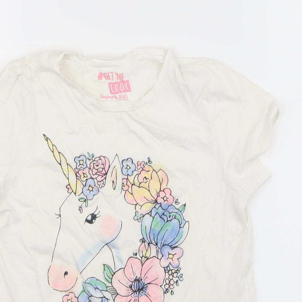 F&F Girls Yellow   Basic Casual Size 9-10 Years