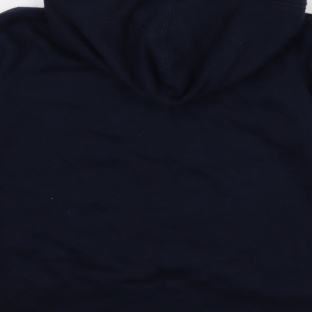 we love jersey Mens Blue   Pullover Hoodie Size 2XL