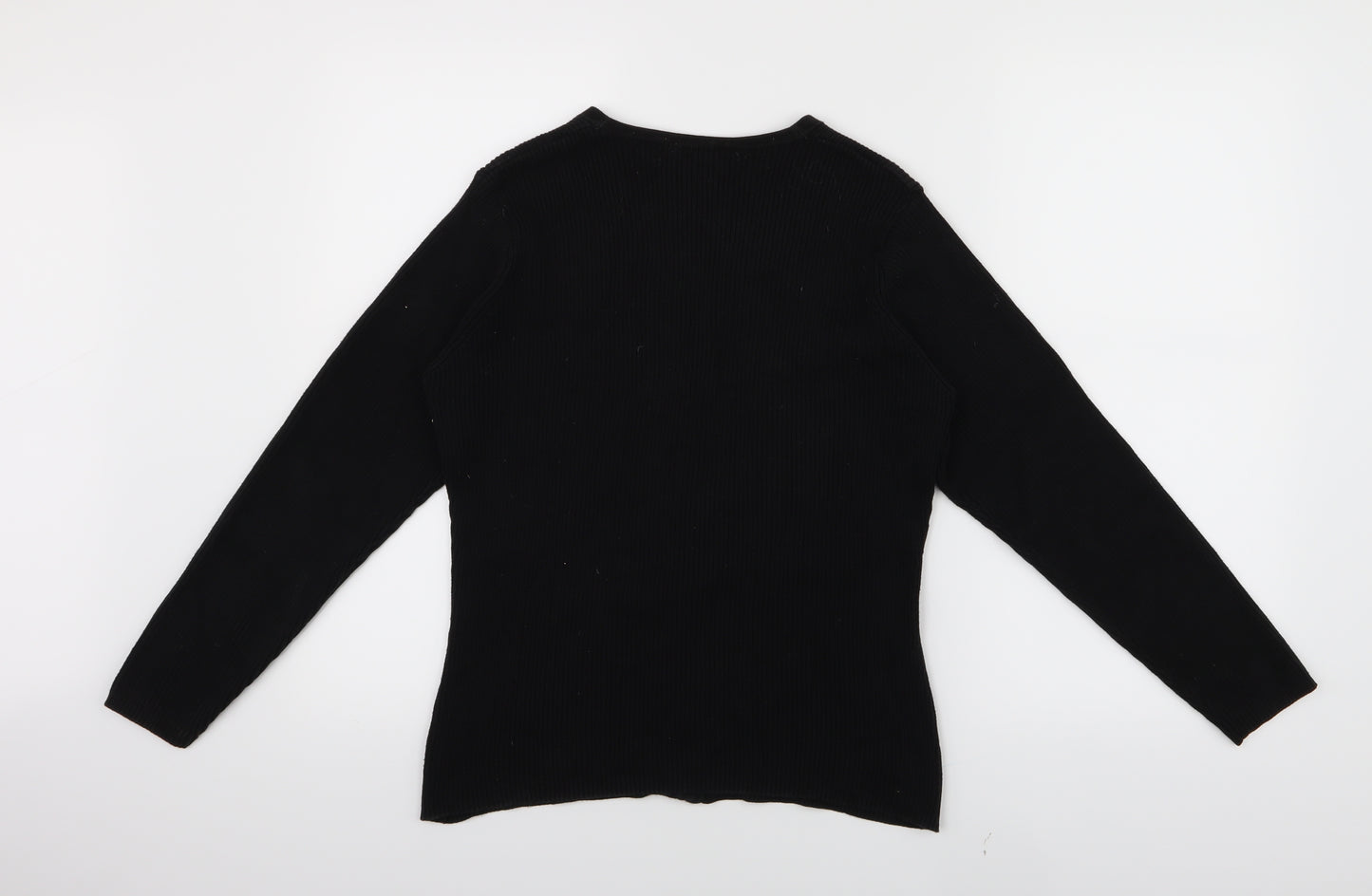 George Womens Black   Cardigan Jumper Size 14