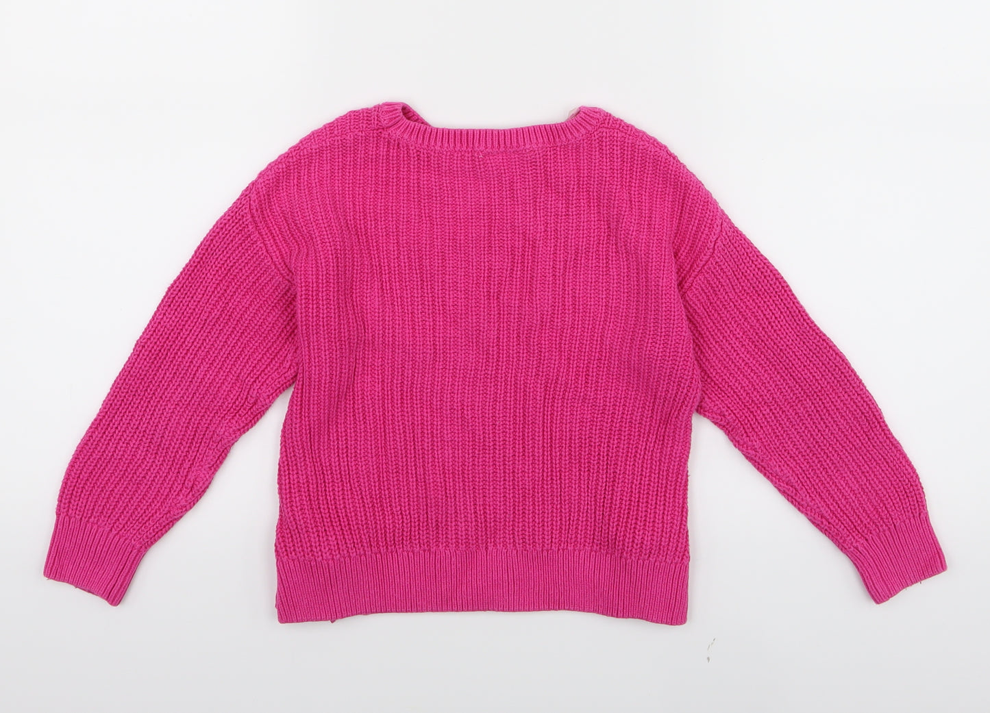 i love girlswear Girls Pink   Pullover Jumper Size 6 Years