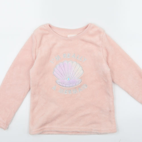 Primark Girls Pink Batik  Top One Piece Size 6-7 Years