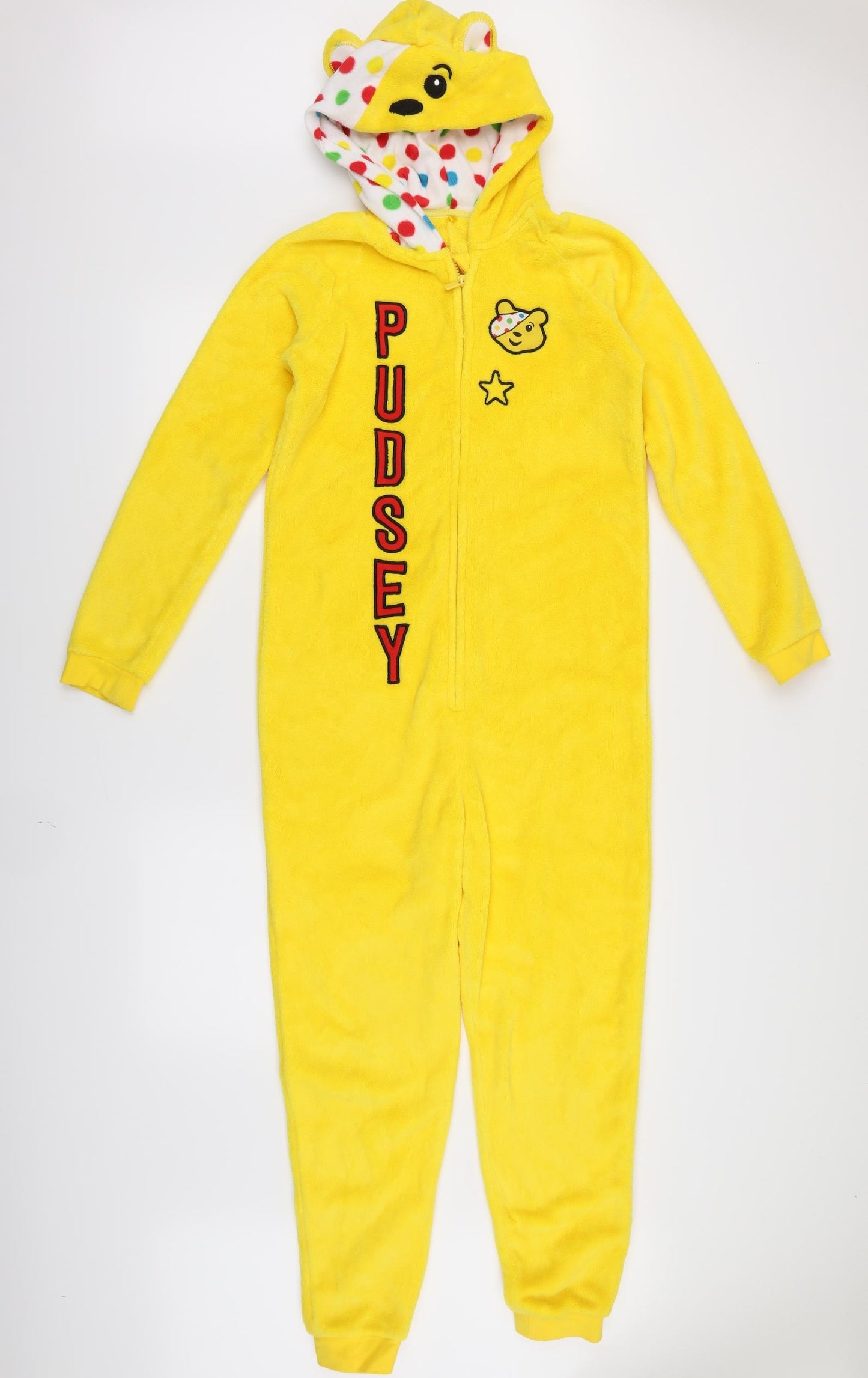 George Girls Yellow   Top One Piece Size 12-13 Years