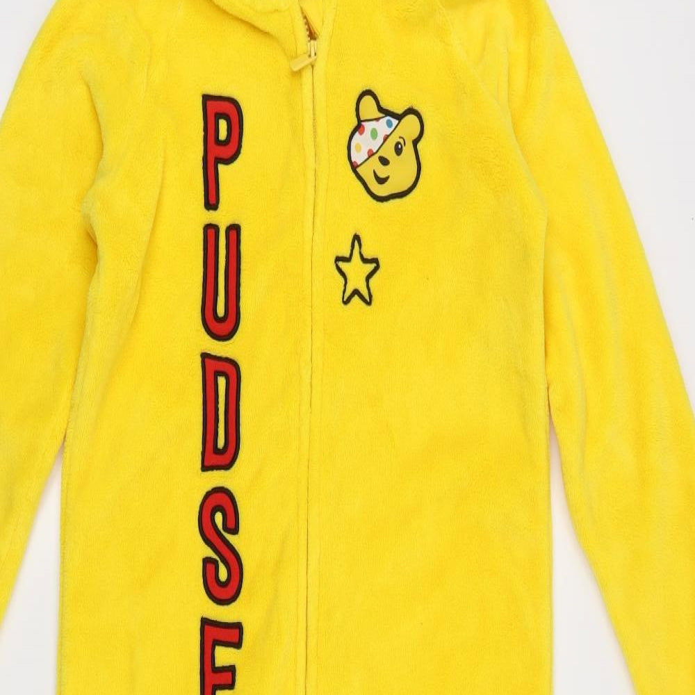 George Girls Yellow   Top One Piece Size 12-13 Years