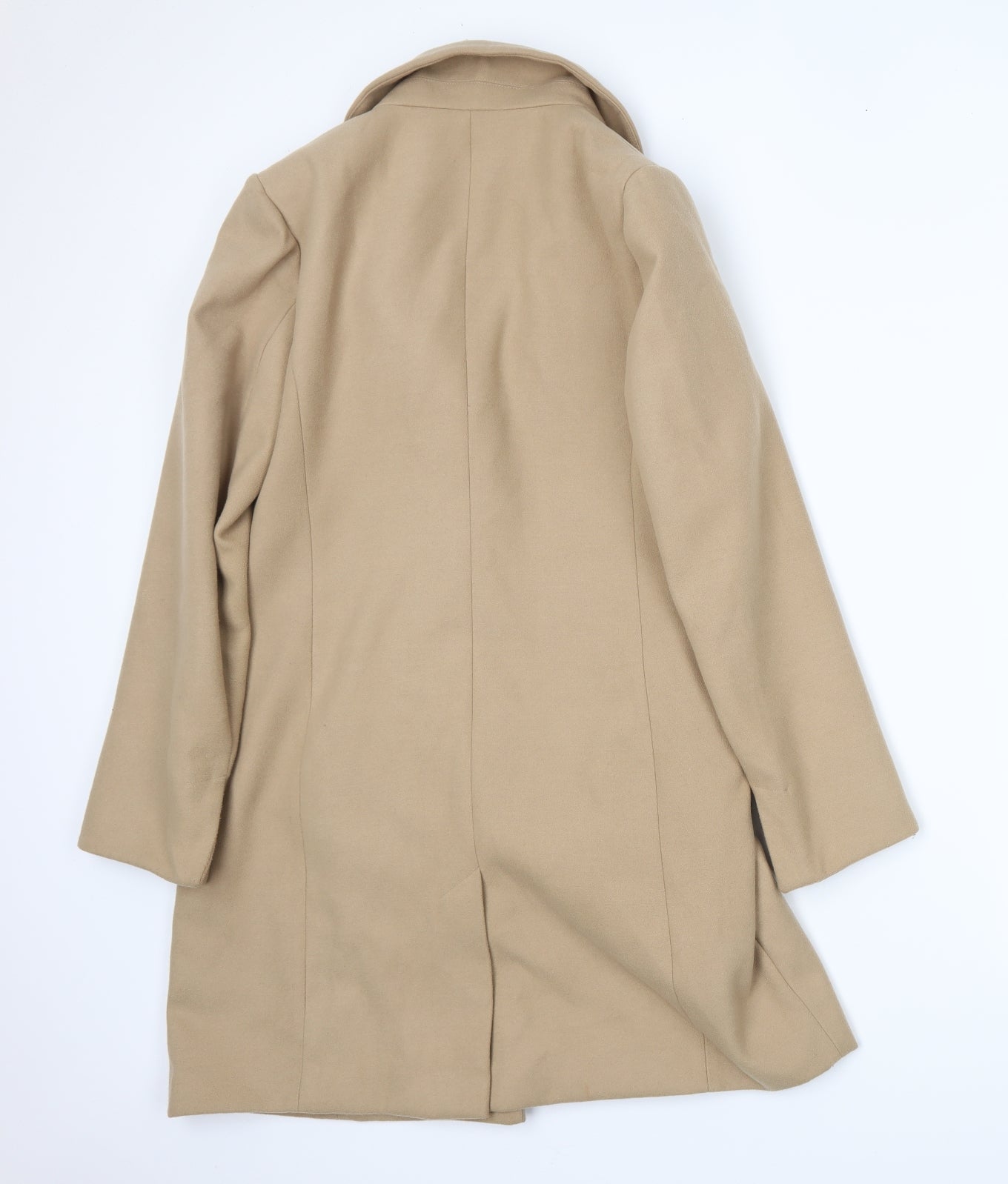 Dorothy Perkins Womens Brown   Overcoat Coat Size 12