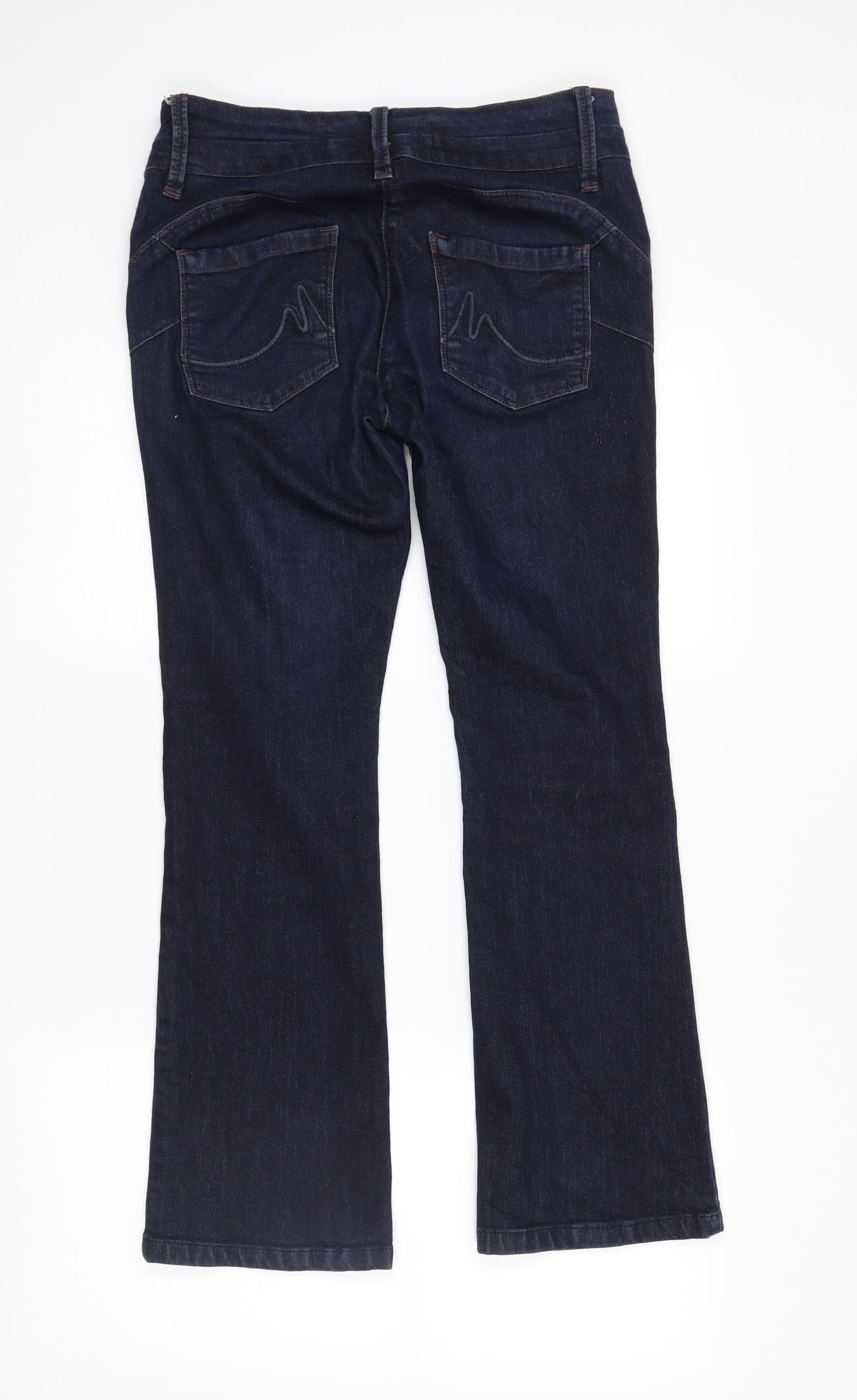 NEXT Womens Blue   Bootcut Jeans Size 12 L28 in