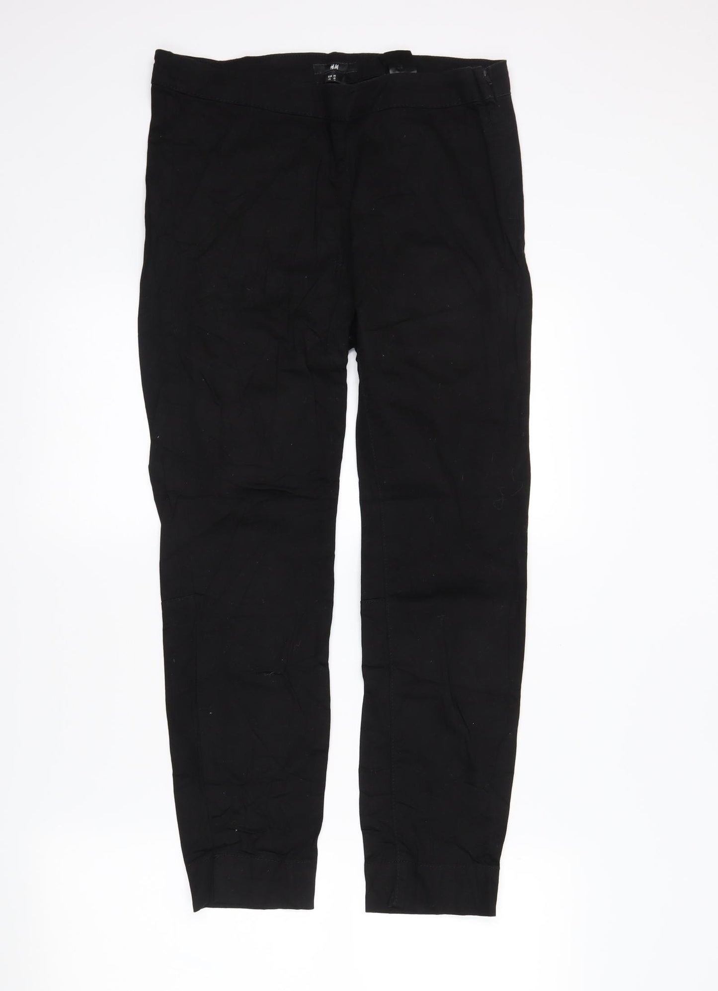 H&M Womens Black   Skinny Jeans Size 12 L28 in