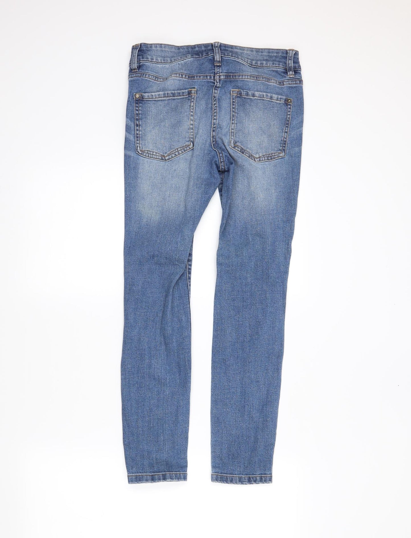 NEXT Womens Blue   Skinny Jeans Size 8 L26 in