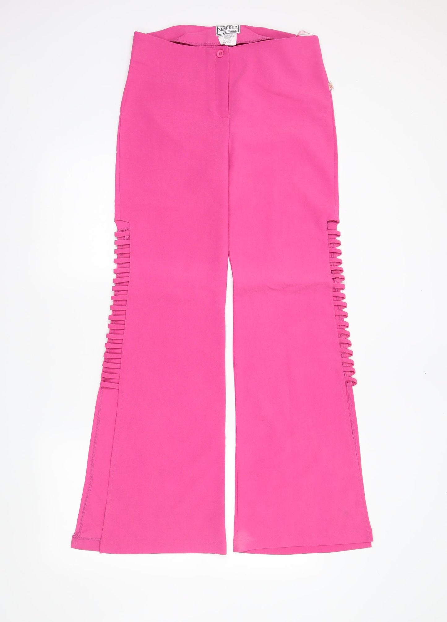 Senrera Womens Pink   Trousers  Size 12 L30 in