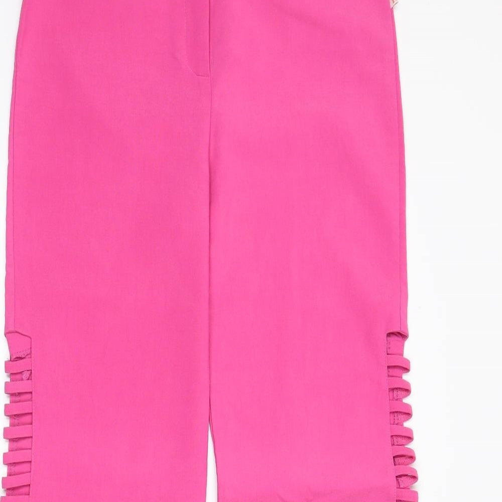 Senrera Womens Pink   Trousers  Size 12 L30 in