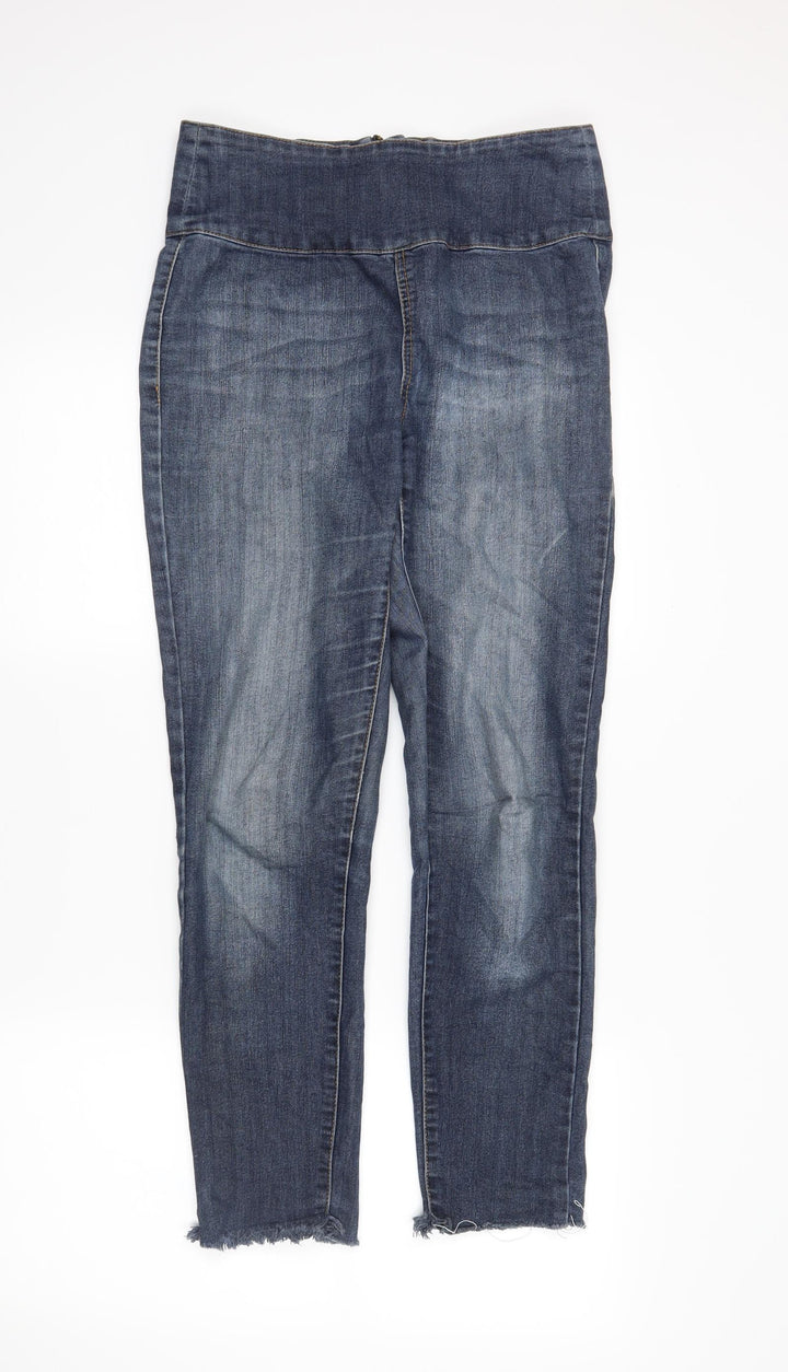 Piecee Womens Blue Jegging Jeans Size 14 L28 in