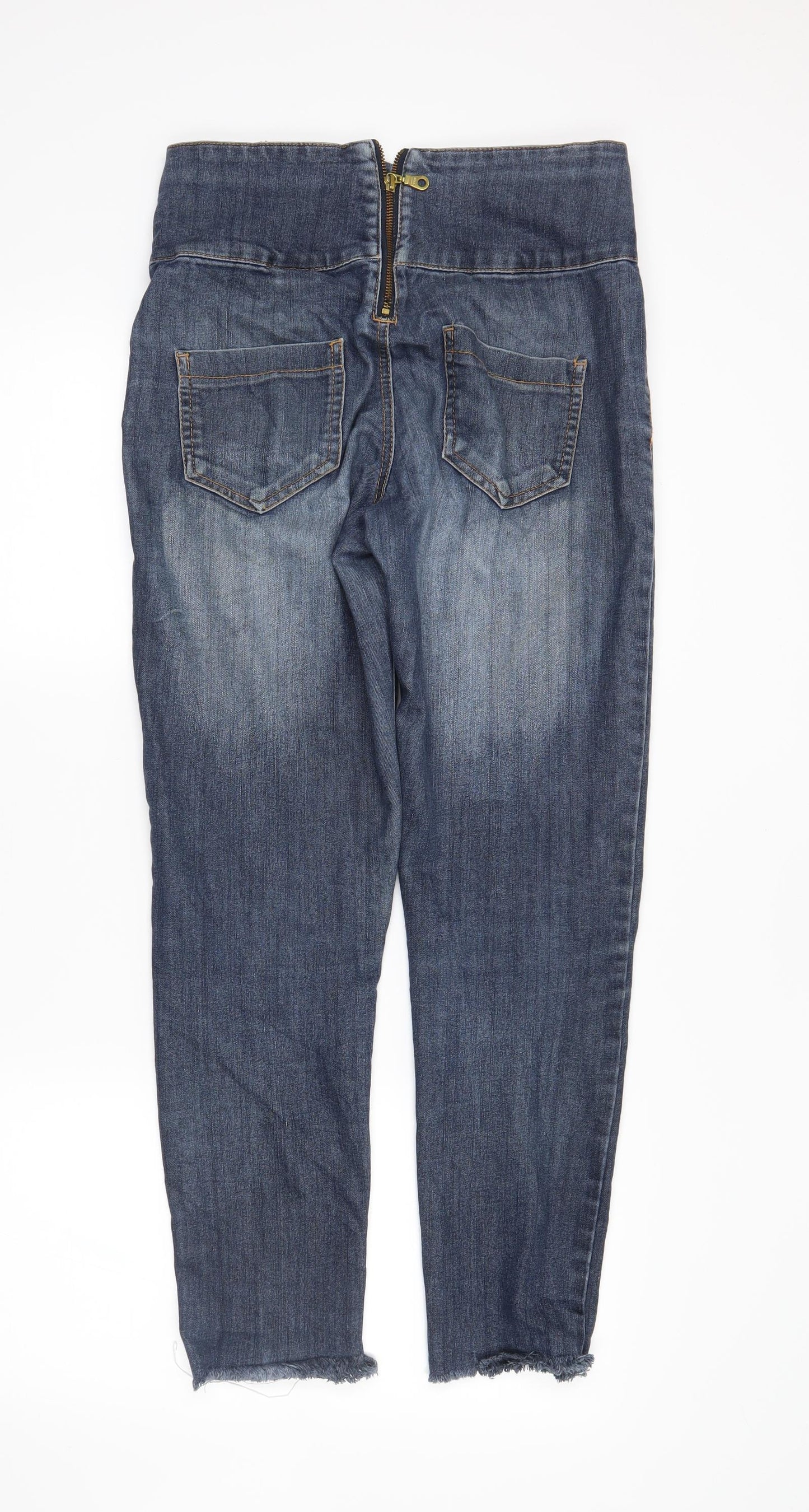 Piecee Womens Blue   Jegging Jeans Size 14 L28 in