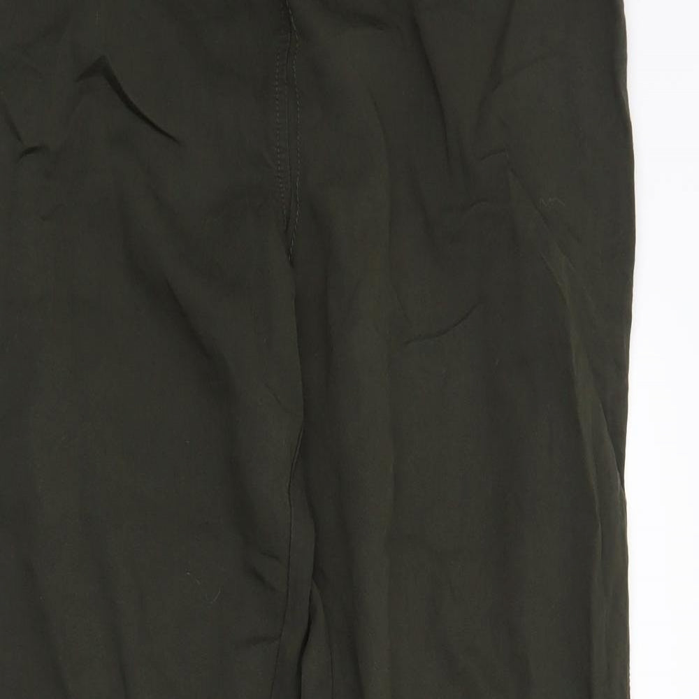 Mango Womens Green   Jogger Trousers Size M L26 in