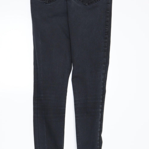 Topshop Womens Black   Skinny Jeans Size 26 in L32 in