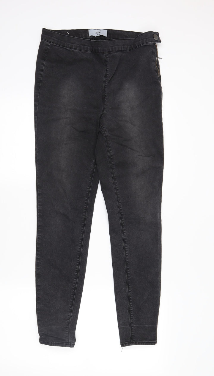 newlook Womens Black Corduroy Jegging Jeans Size 12 L28 in