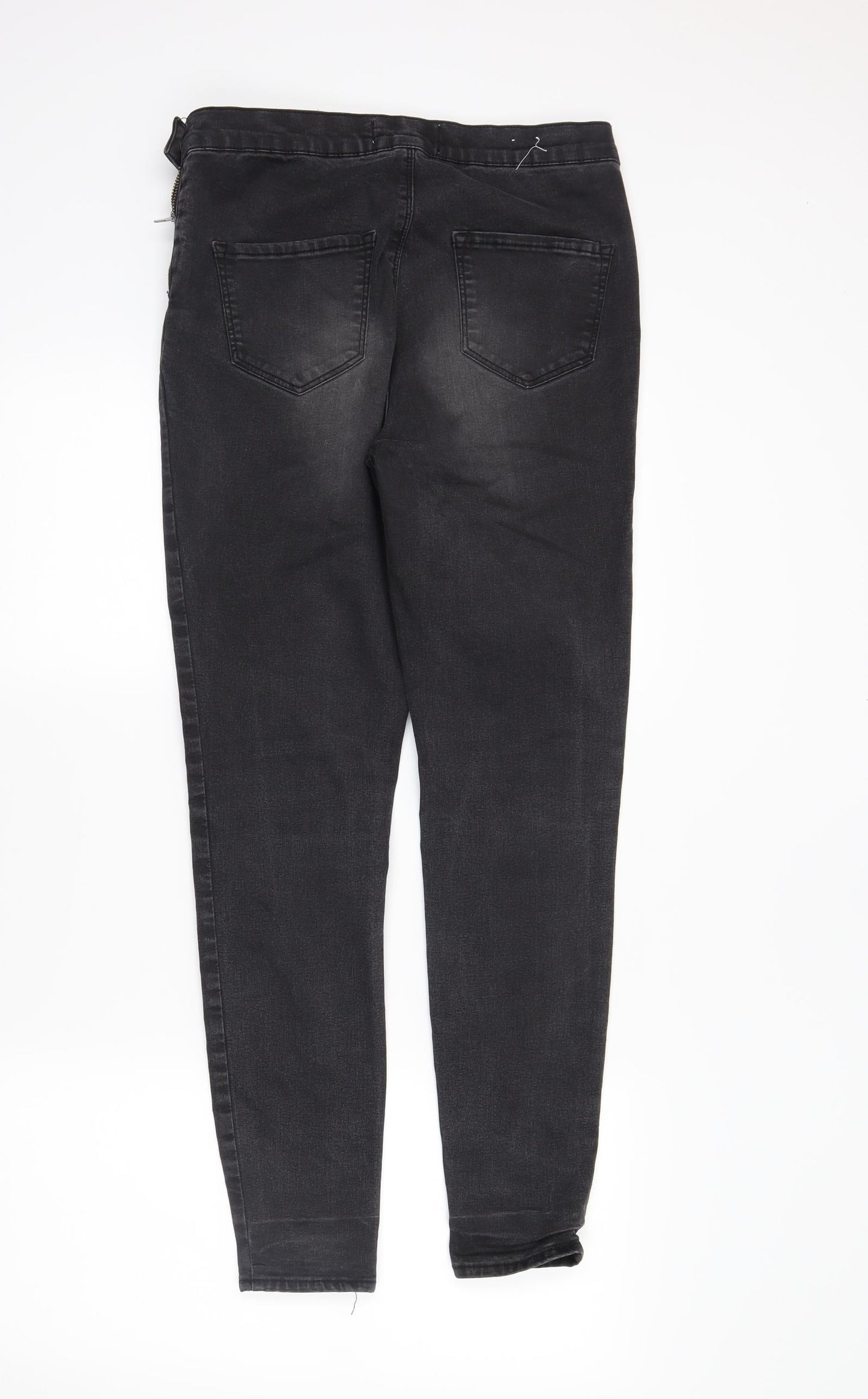 newlook Womens Black  Corduroy Jegging Jeans Size 12 L28 in
