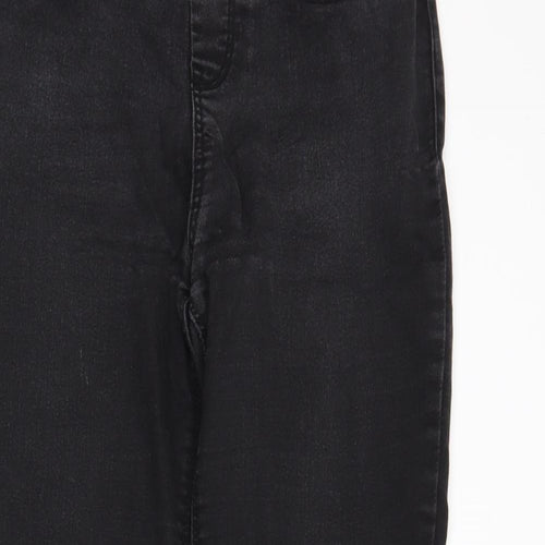 newlook Womens Black  Denim Jegging Jeans Size 10 L25 in