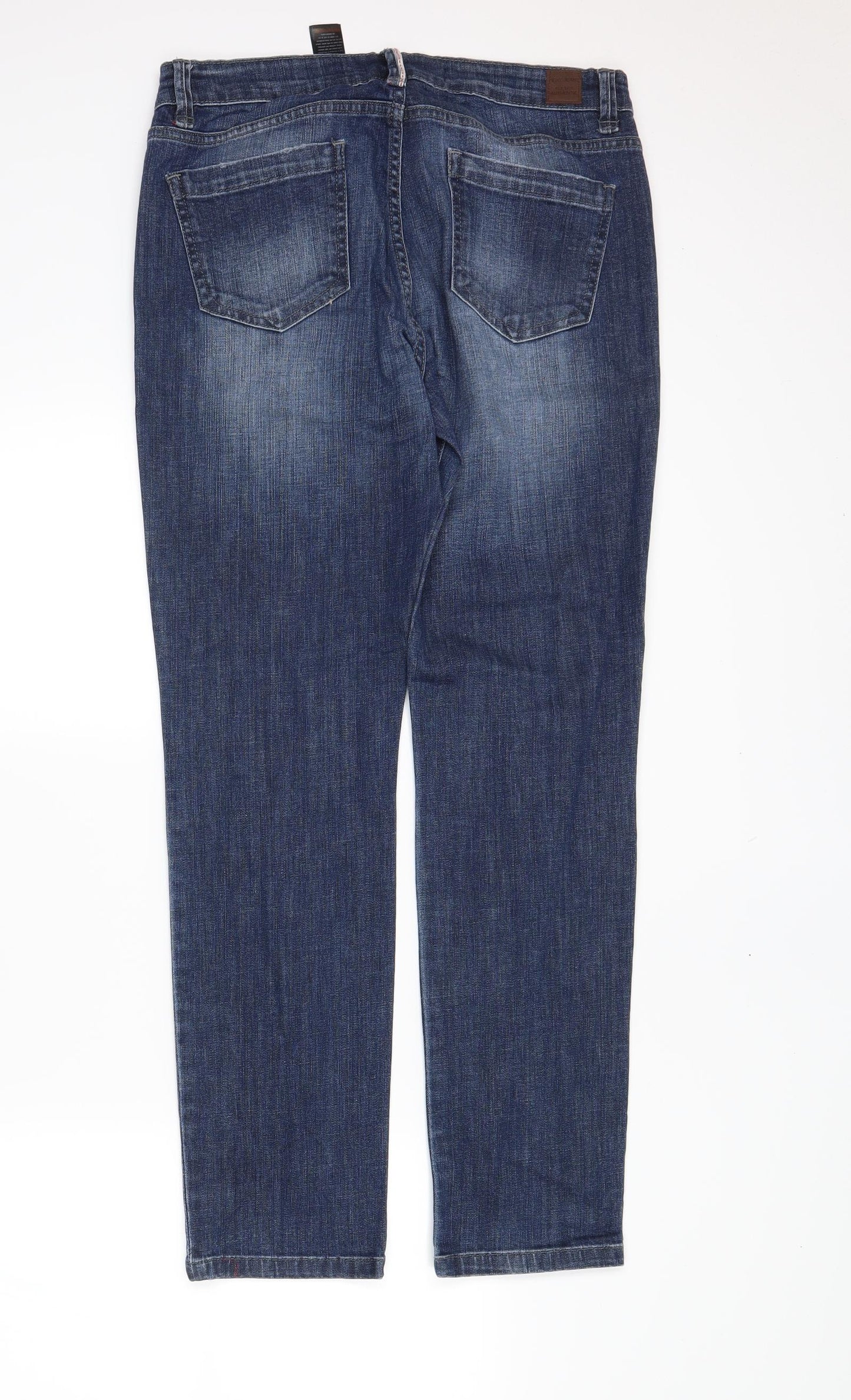 NEXT Womens Blue  Denim Straight Jeans Size 12 L29 in