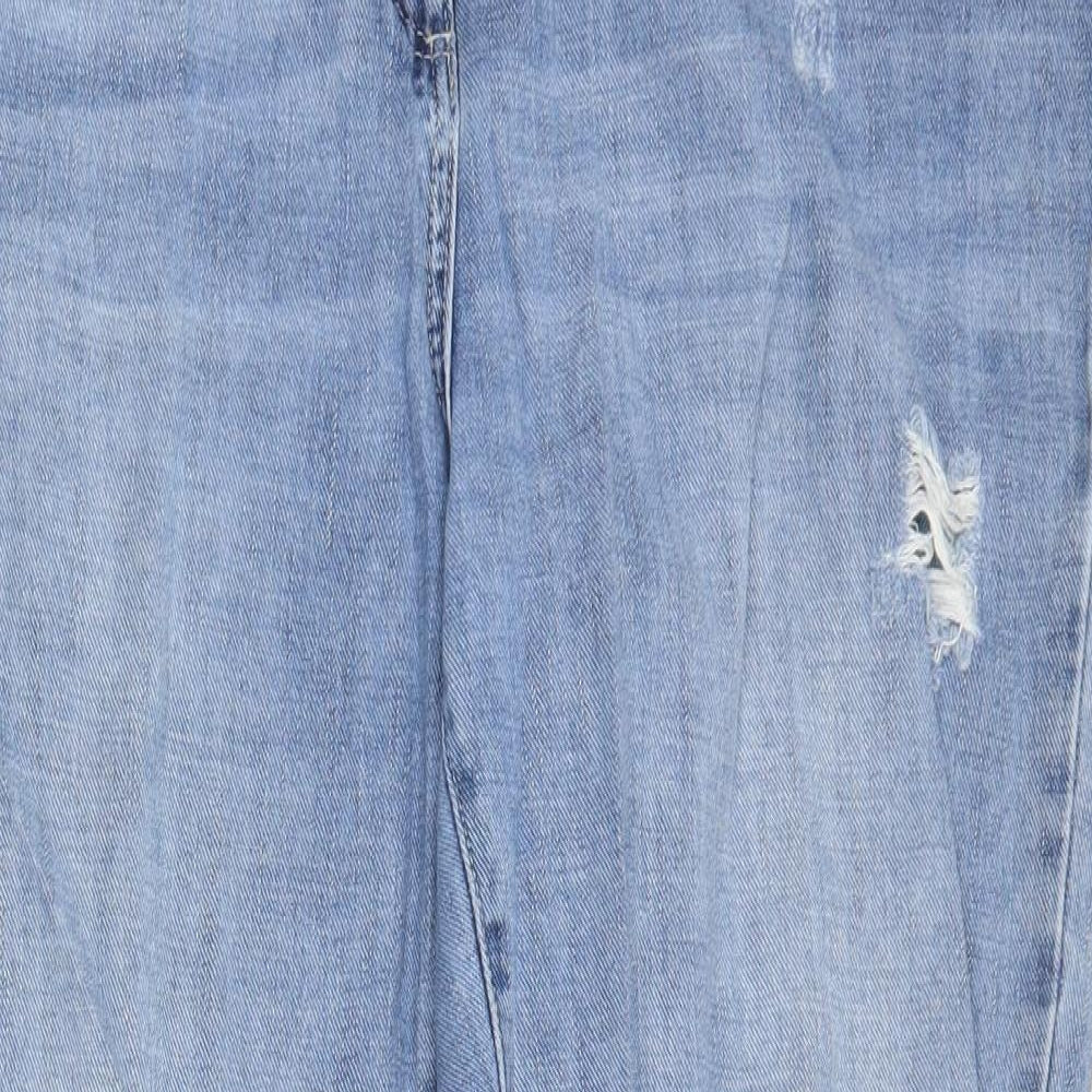 NEXT Womens Blue  Denim Mom Jeans Size 16 L27 in