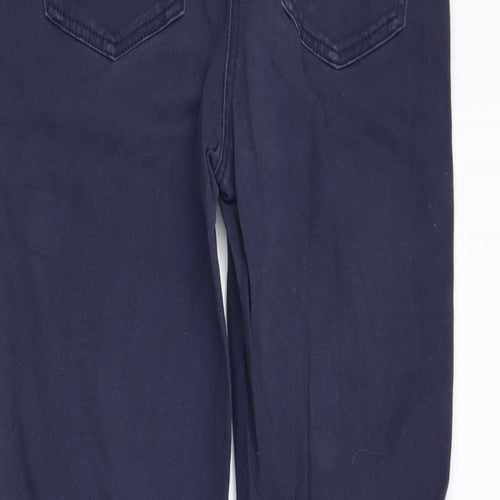 Papaya Womens Blue  Denim Straight Jeans Size 12 L23 in