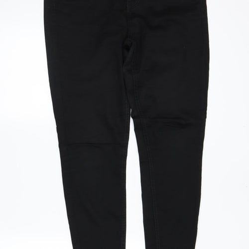 newlook Womens Black  Denim Skinny Jeans Size 12 L28 in