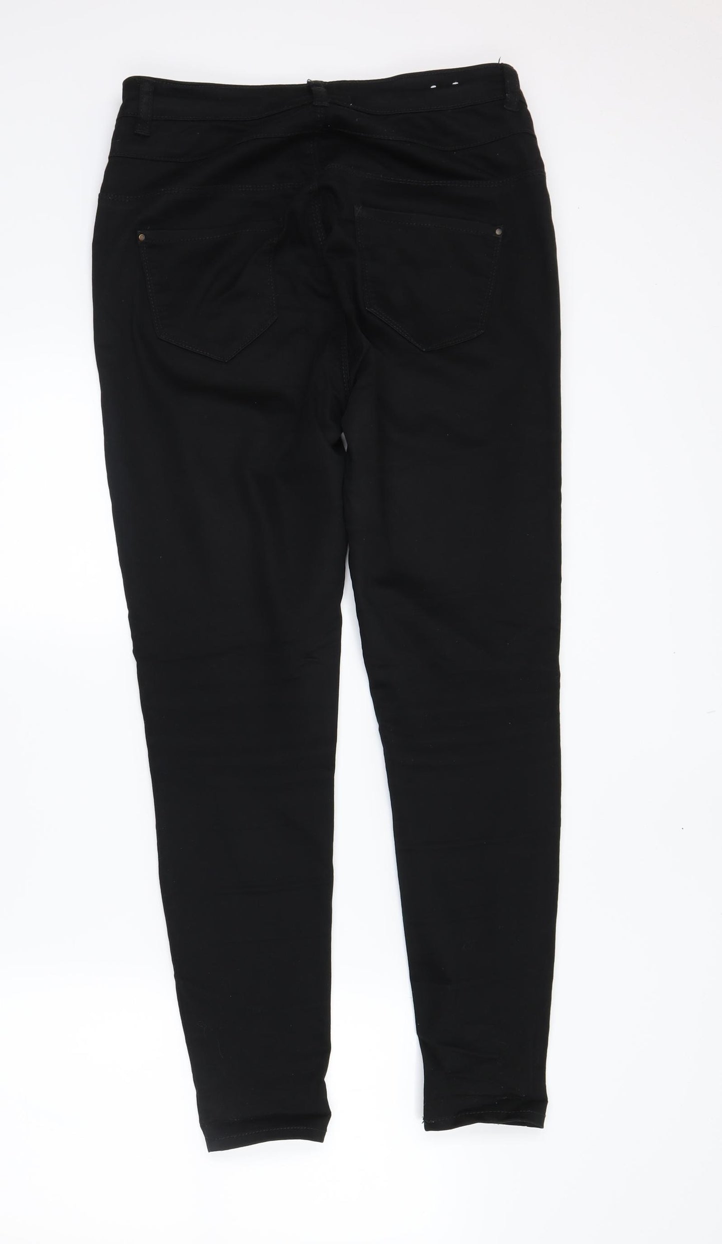 newlook Womens Black  Denim Skinny Jeans Size 12 L28 in