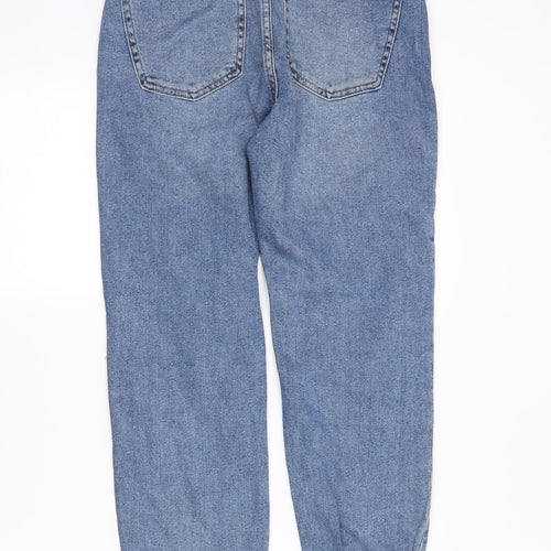 denimCo Womens Blue  Denim Mom Jeans Size 6 L26 in