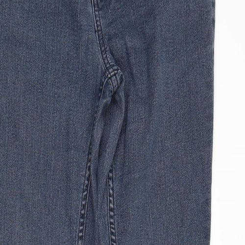 F&F Womens Blue  Denim Skinny Jeans Size 8 L28 in
