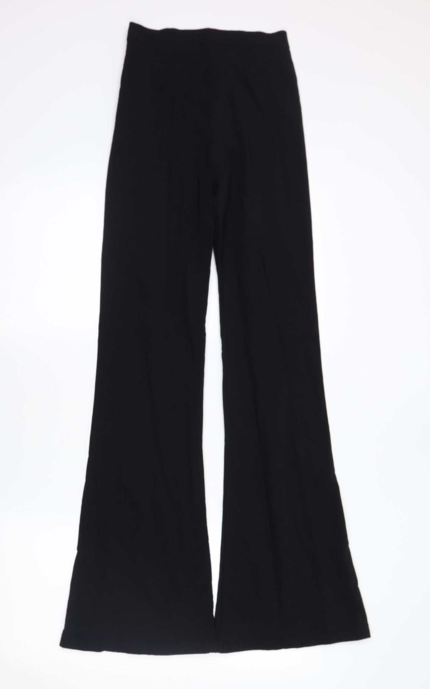 Preworn Womens Black   Trousers  Size 8 L32 in