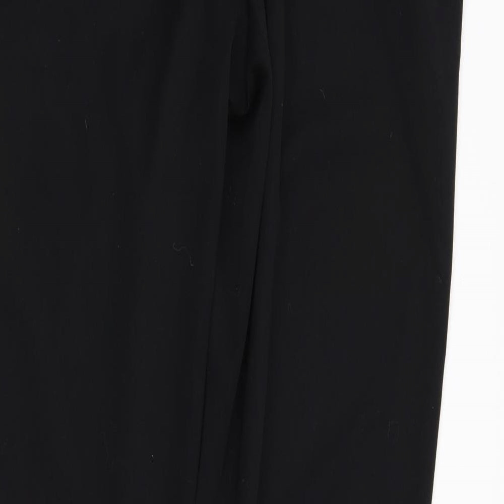 TU Womens Black   Trousers  Size 12 L32 in