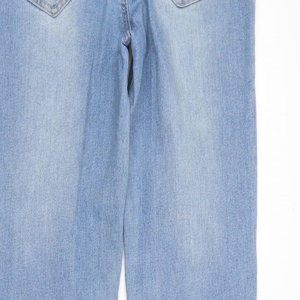 miladys Womens Blue  Denim Bootcut Jeans Size 8 L29 in