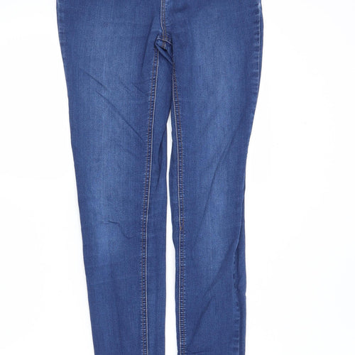 newlook Womens Blue  Denim Jegging Jeans Size 8 L30 in