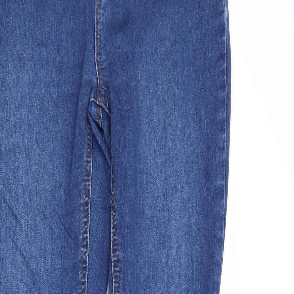 newlook Womens Blue  Denim Jegging Jeans Size 8 L30 in