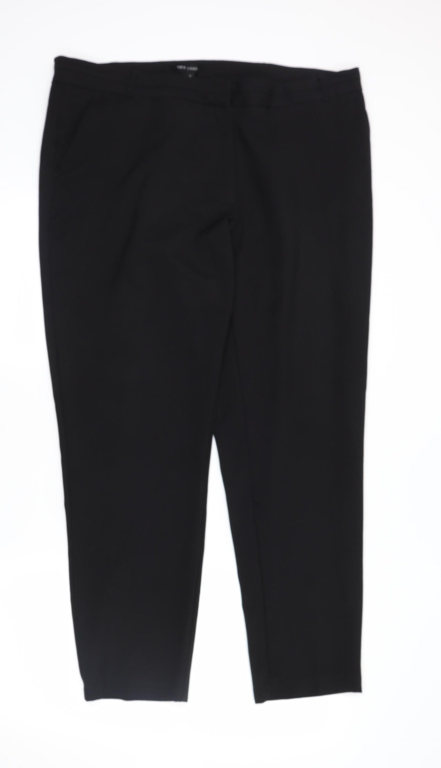 newlook Womens Black   Trousers  Size 16 L20 in