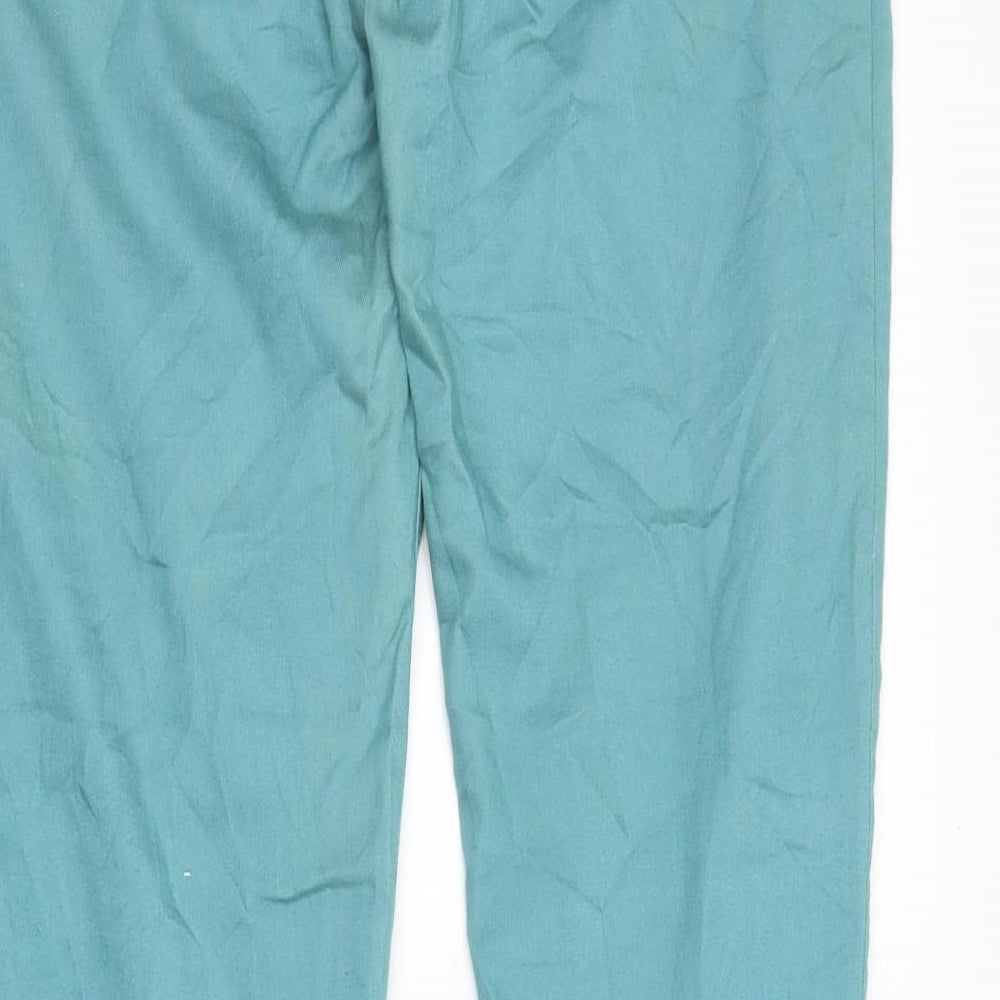 DenimCo Womens Green  Denim Skinny Jeans Size 12 L30 in