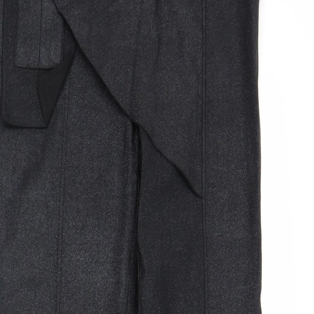 MissLook Womens Black   Cargo Leggings Size M L30 in