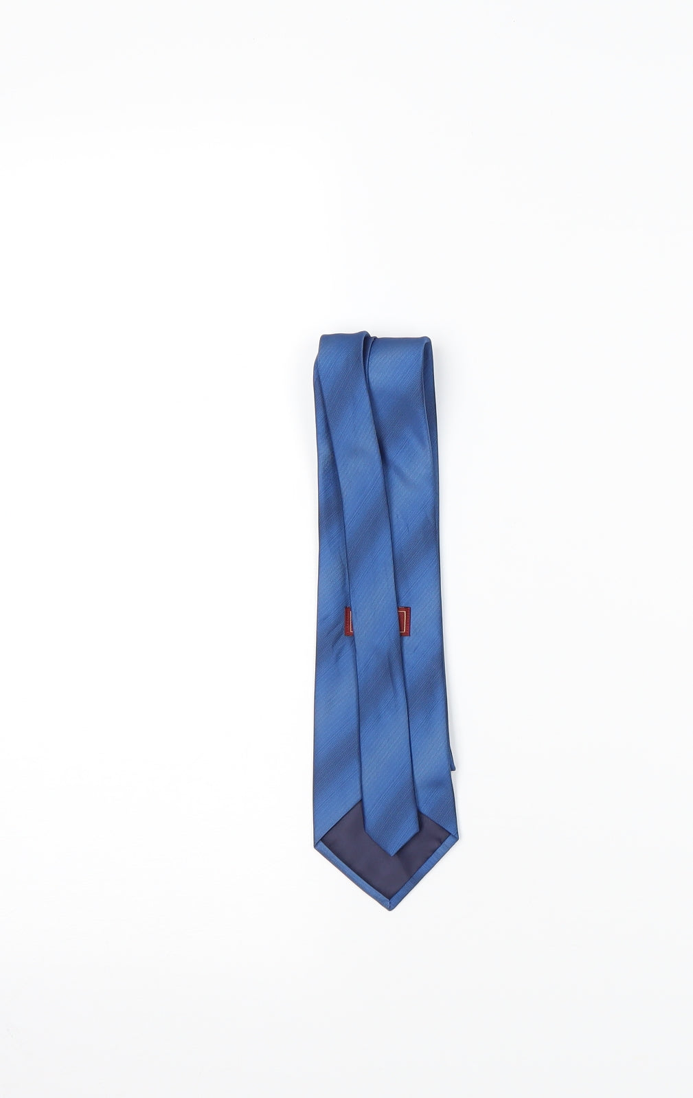 Burton Mens Blue Striped  Pointed Tie One Size