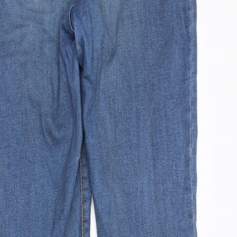 DenimCo Womens Blue  Denim Skinny Jeans Size 14 L31 in