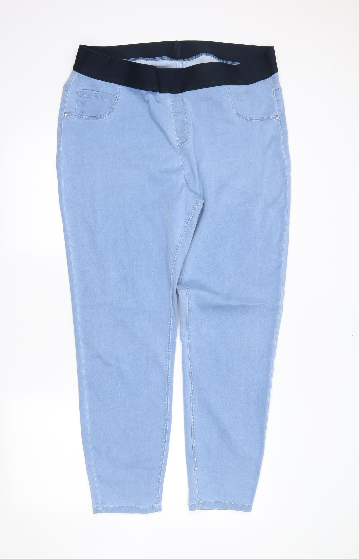 George Womens Blue  Denim Jegging Jeans Size 20 L28 in