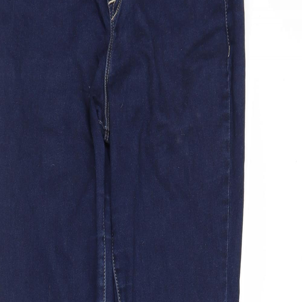 George Womens Blue  Denim Jegging Jeans Size 12 L28 in