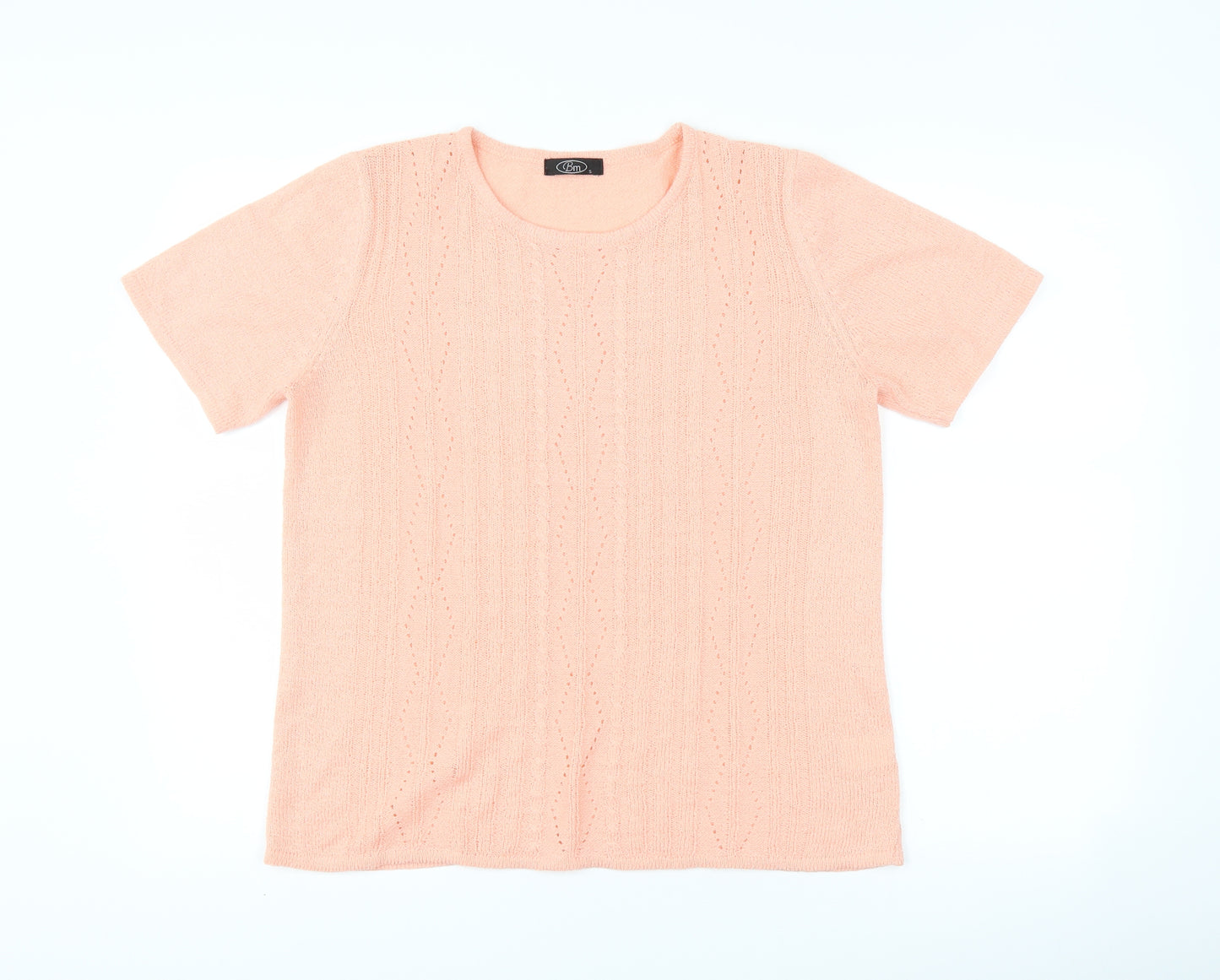 BM collection Womens Pink   Basic T-Shirt Size S