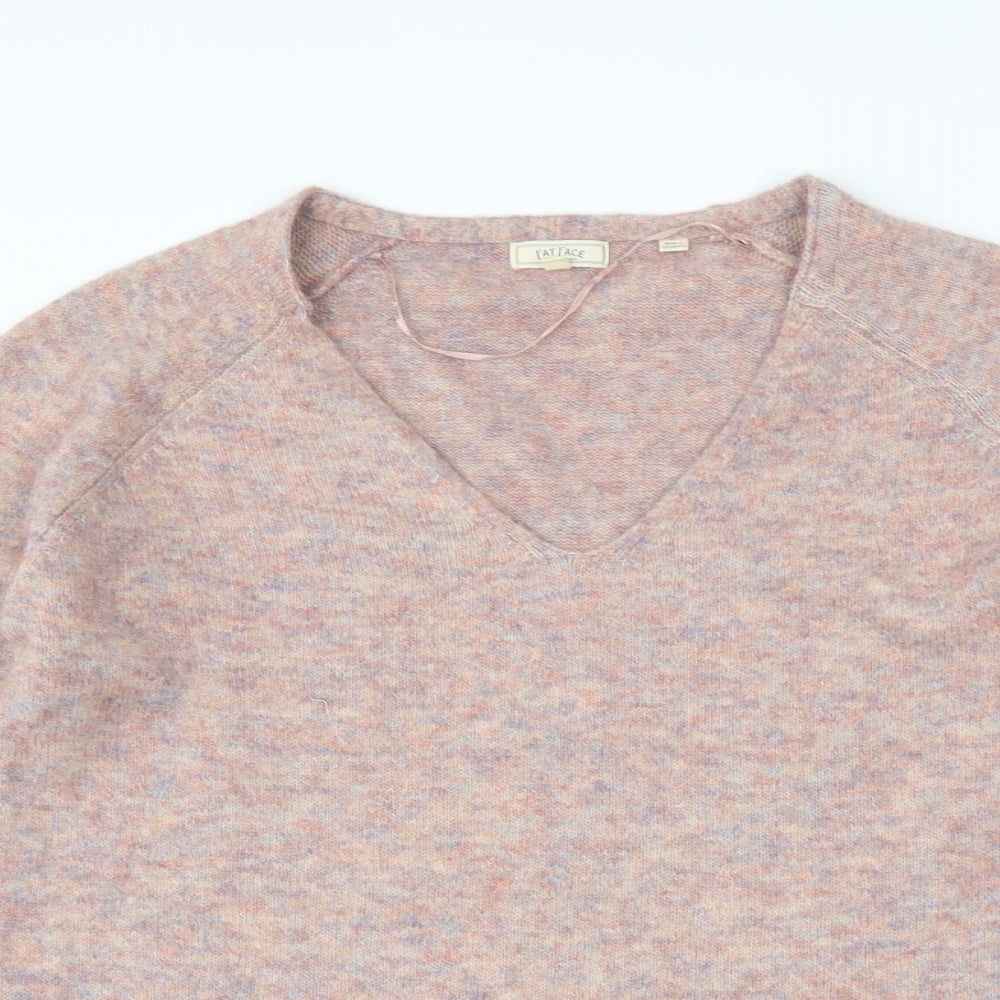 Fat Face Womens Pink   Pullover Jumper Size 12
