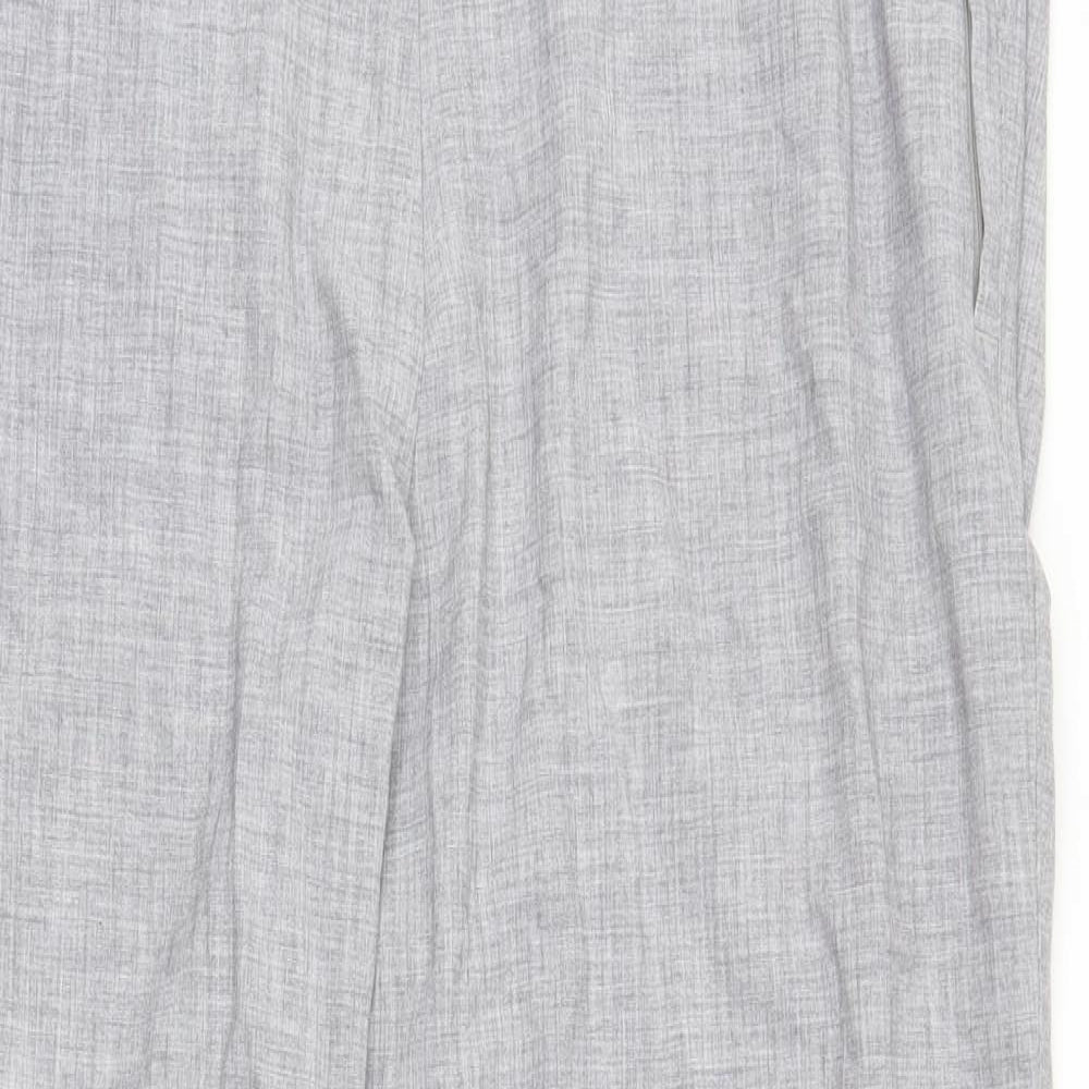 Marks and Spencer Womens Grey   Trousers  Size 22 L28 in
